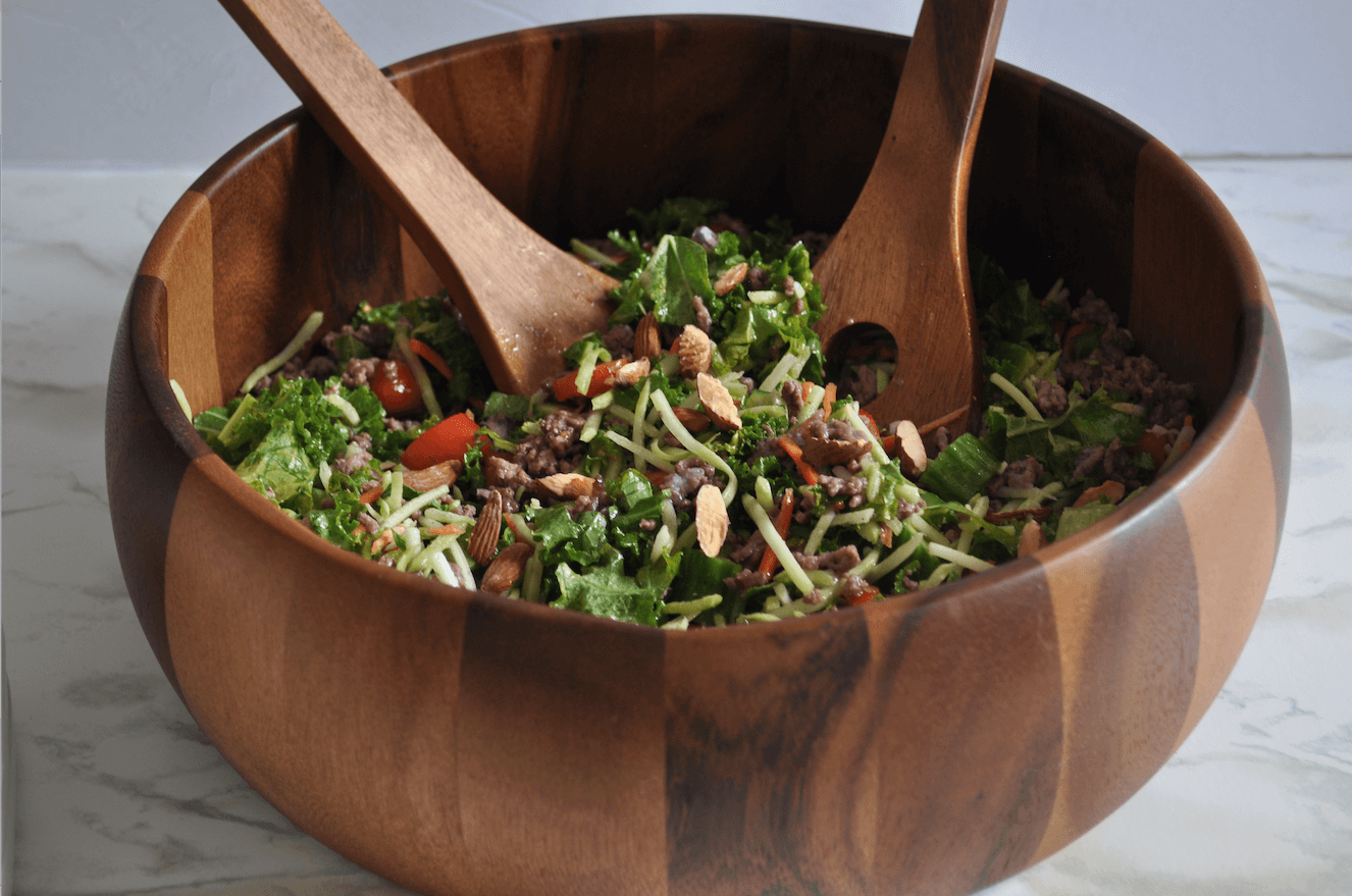 Almond Beef Slaw